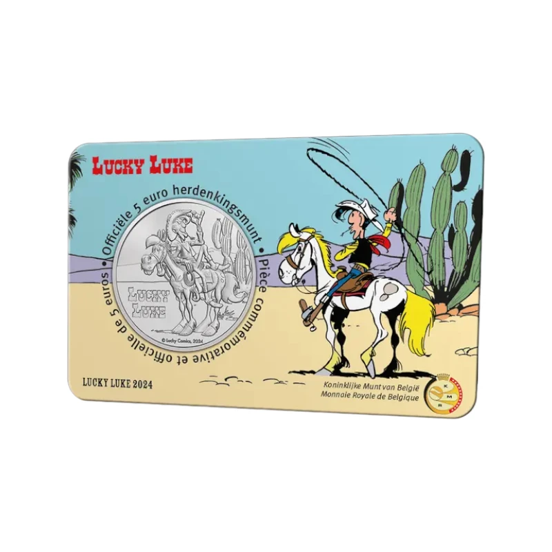 Bélgica 2024 – Lucky Luke – 5€