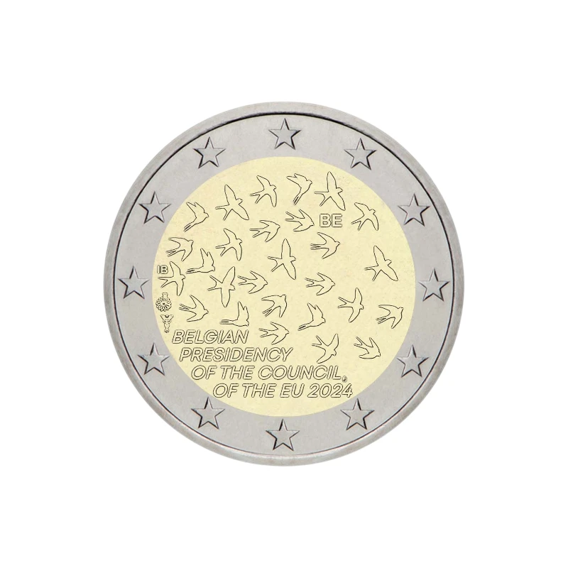 Bélgica 2024 – Presidência UE – 2€40:66