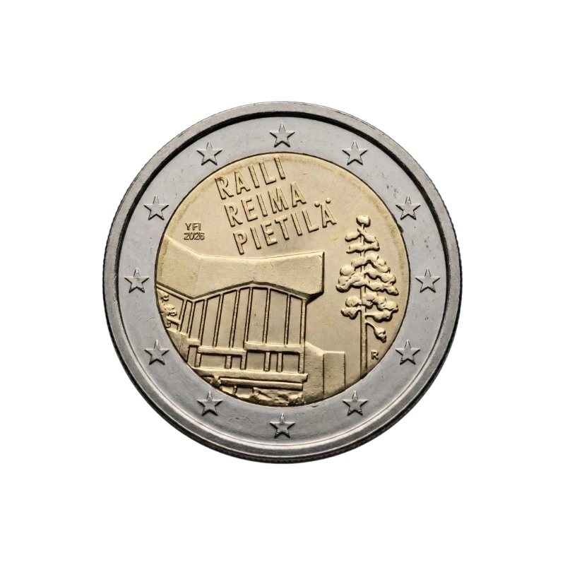 [PRE]Finlândia 2026 – Raili and Reima Pietila –  2€ 