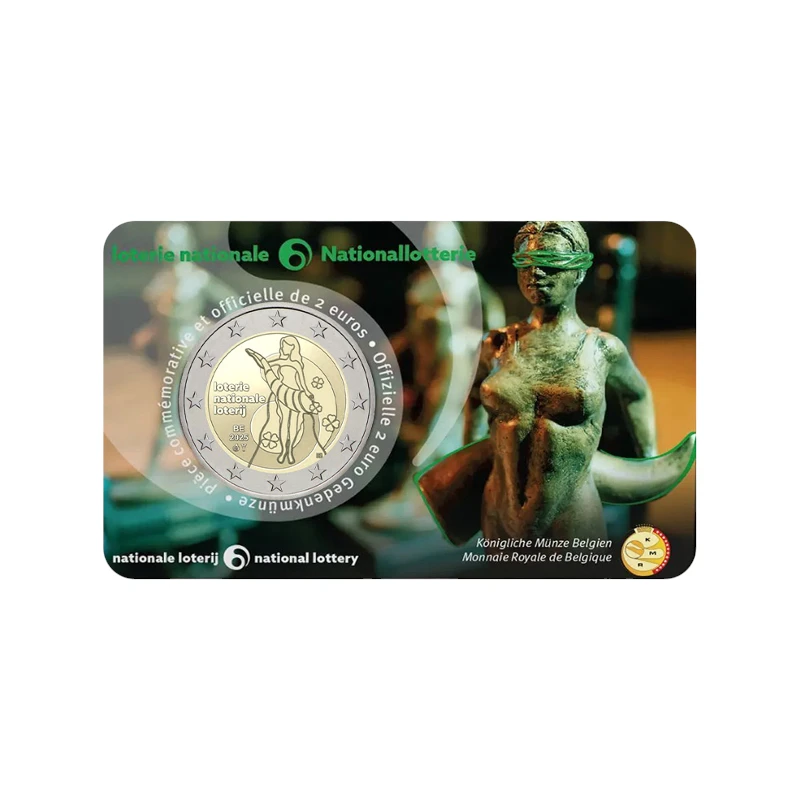 Bélgica 2025 – Loteria Nacional – 2€ 42:74