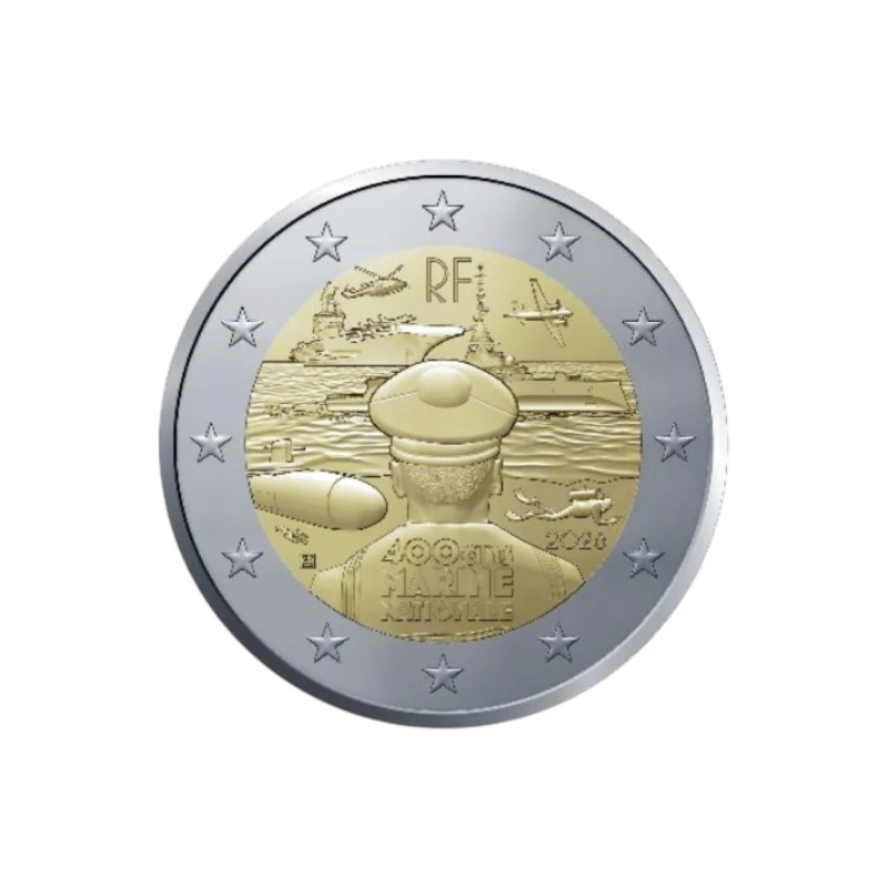 [PRE]Franca 2026 – Marinha Francesa – 2€
