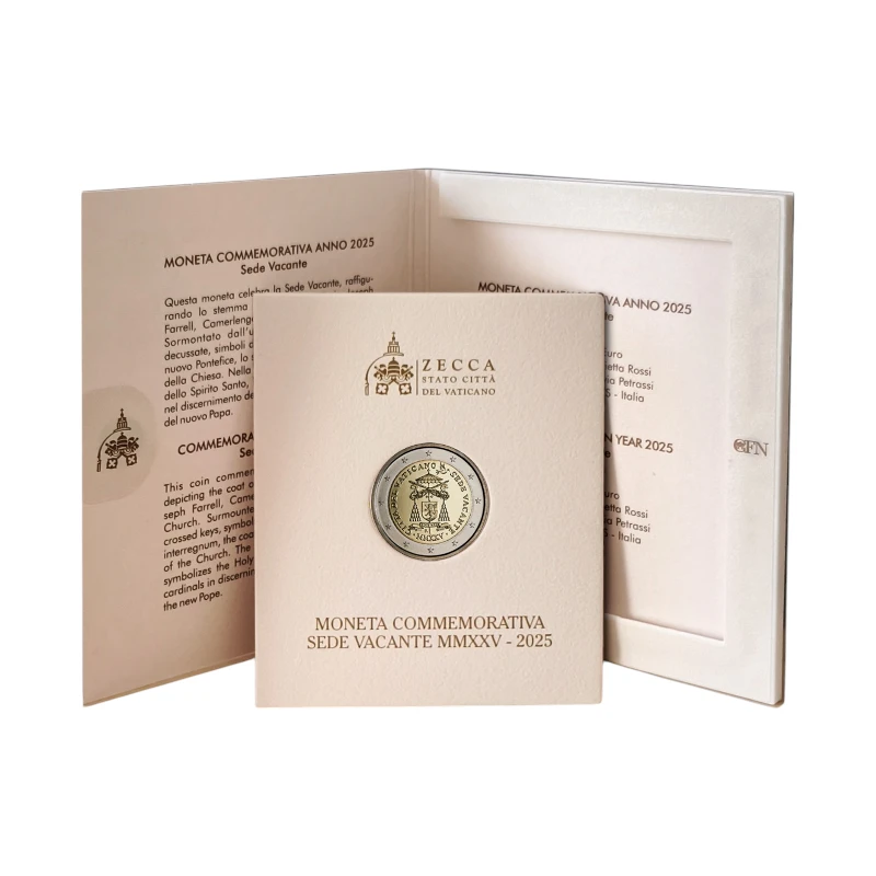 [PRE]Vaticano 2025 – Sede Vacante– 2€ FDC