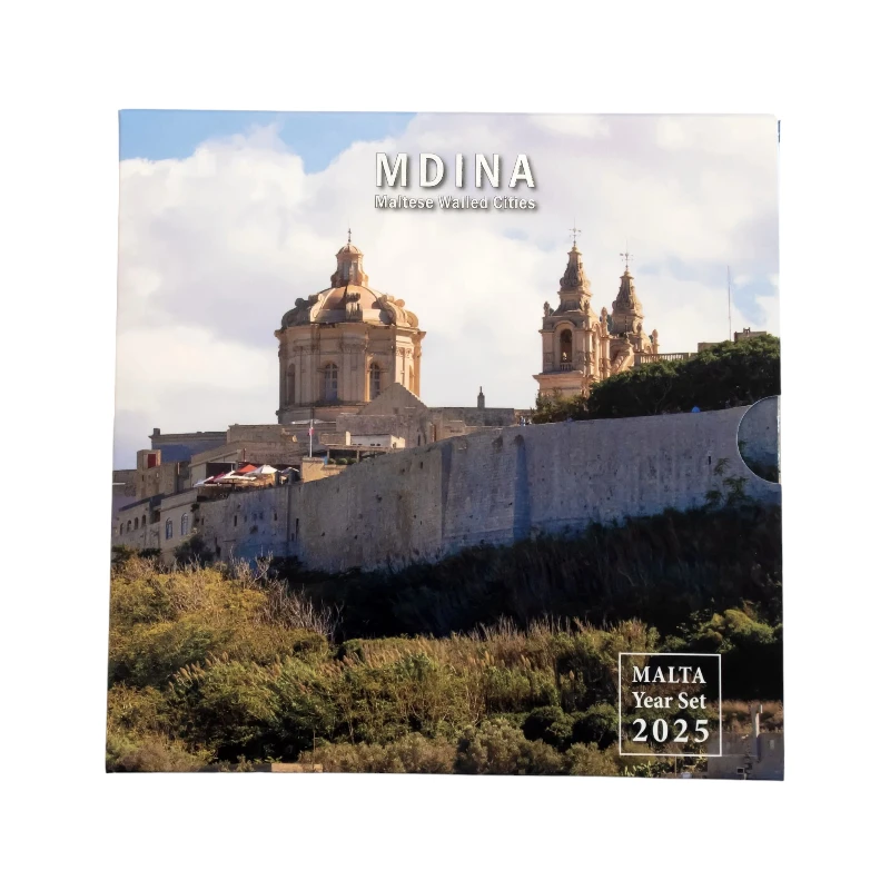 Malta 2025 – Serie Anual BU + 2€ “Mdina”