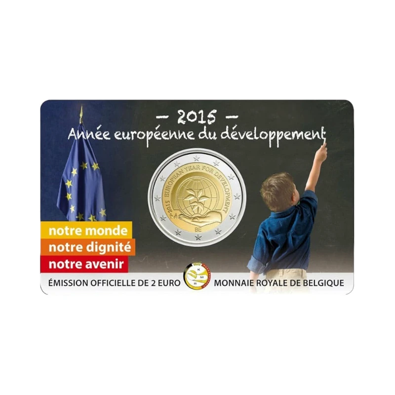 Bélgica 2015 –Desenvolvimento – 2€ FR