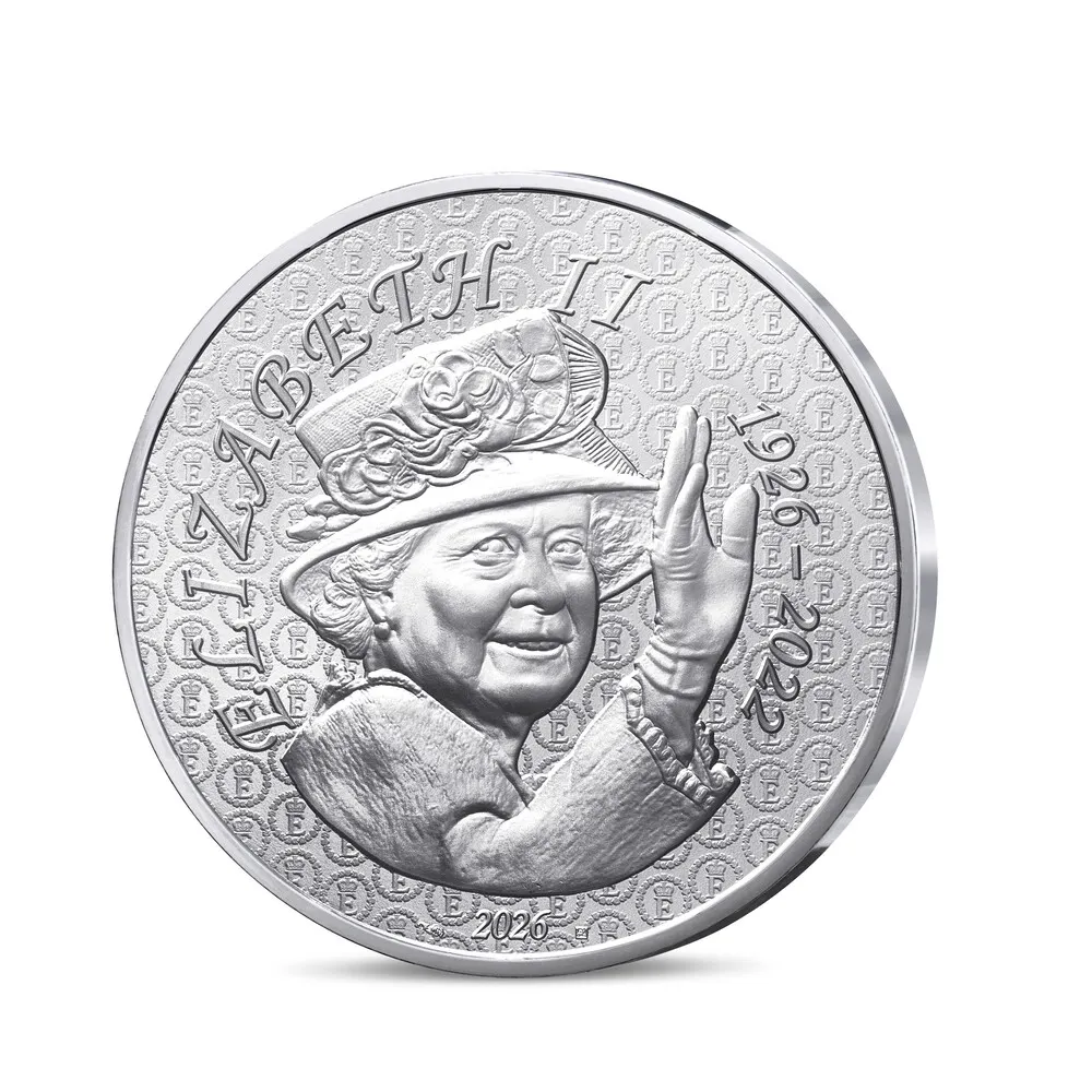 França 2026 – Elisabeth II – 100€ Ag900