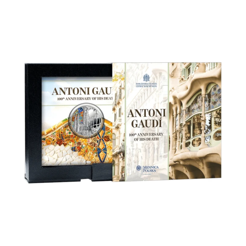 Malta 2026 – Antoni Gaudí – 5€  