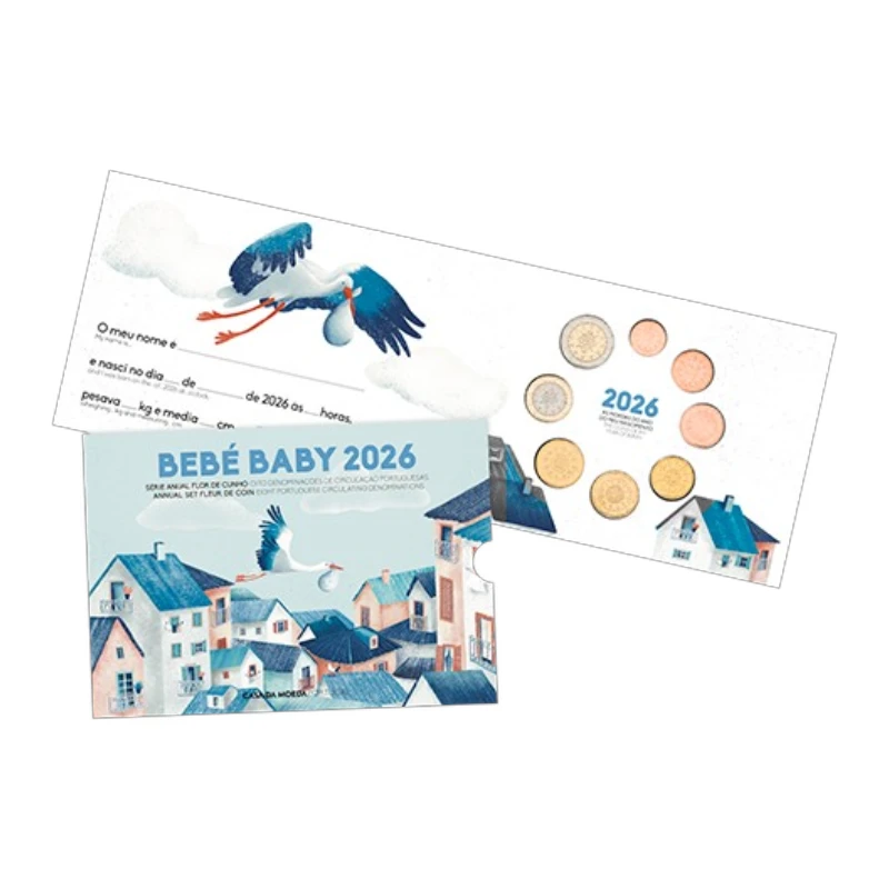 Portugal 2026 – Serie Anual Bébé – FDC