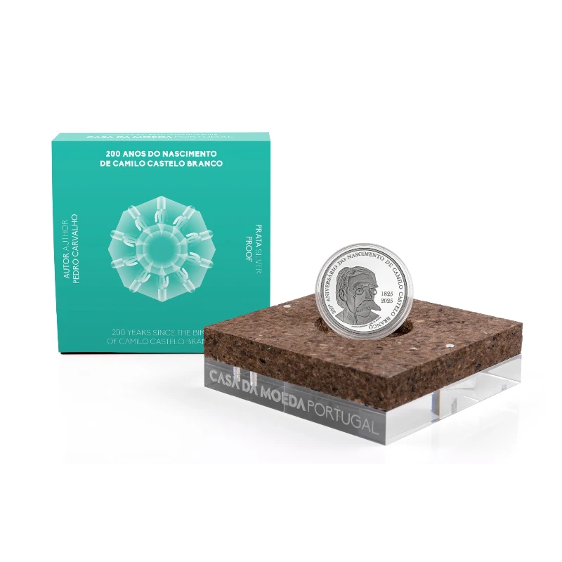 Portugal 2025 – Camilo Castelo Branco – 5€ Ag