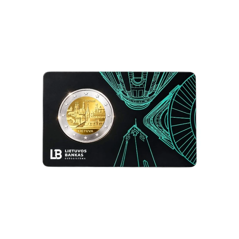 Lituânia 2026 – Kaunas – 2€ CC