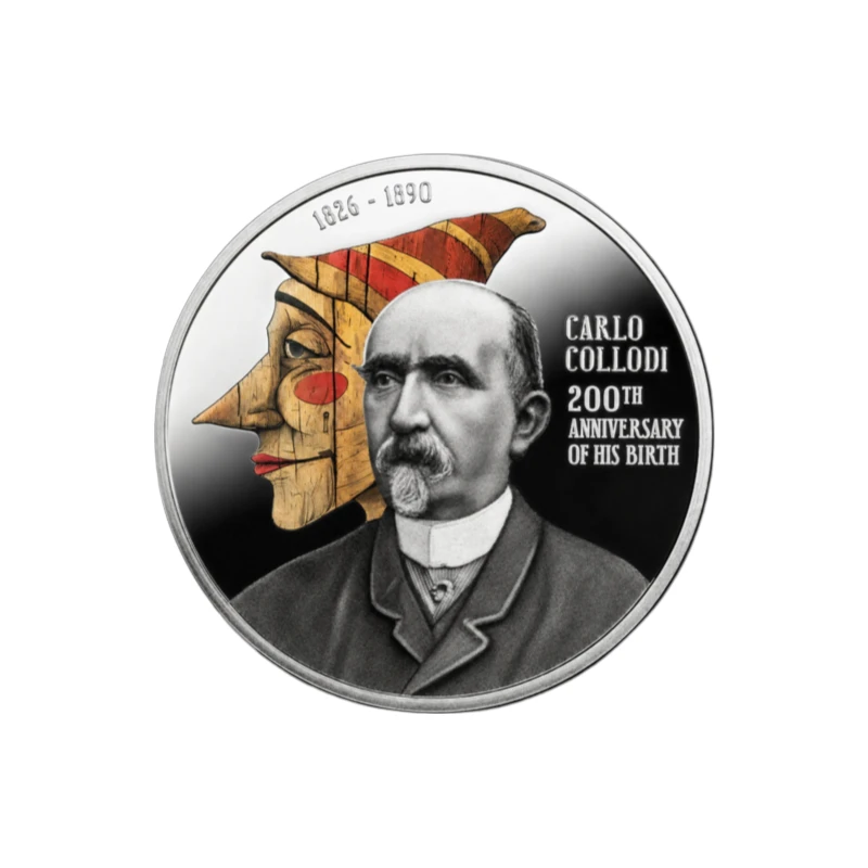 Malta 2026 – Carlo Collodi – 5€ 1Oz 