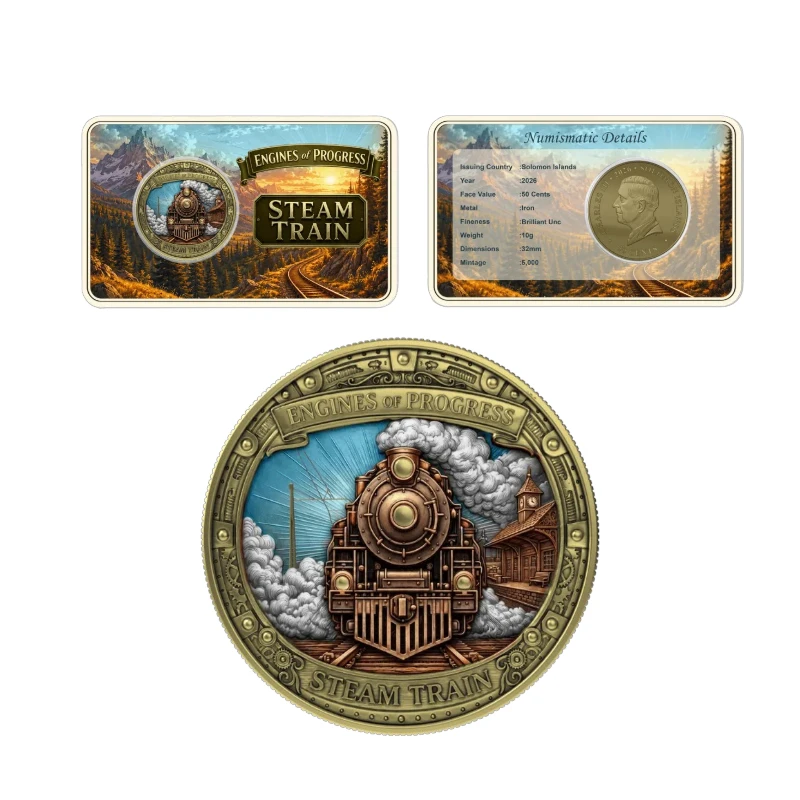 [PRE]Solomon Islands 2026 –  Steam Train – 0.50§ 