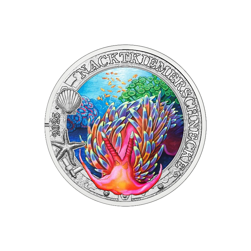 Áustria 2025 - Nudibrânquio - 3€ 