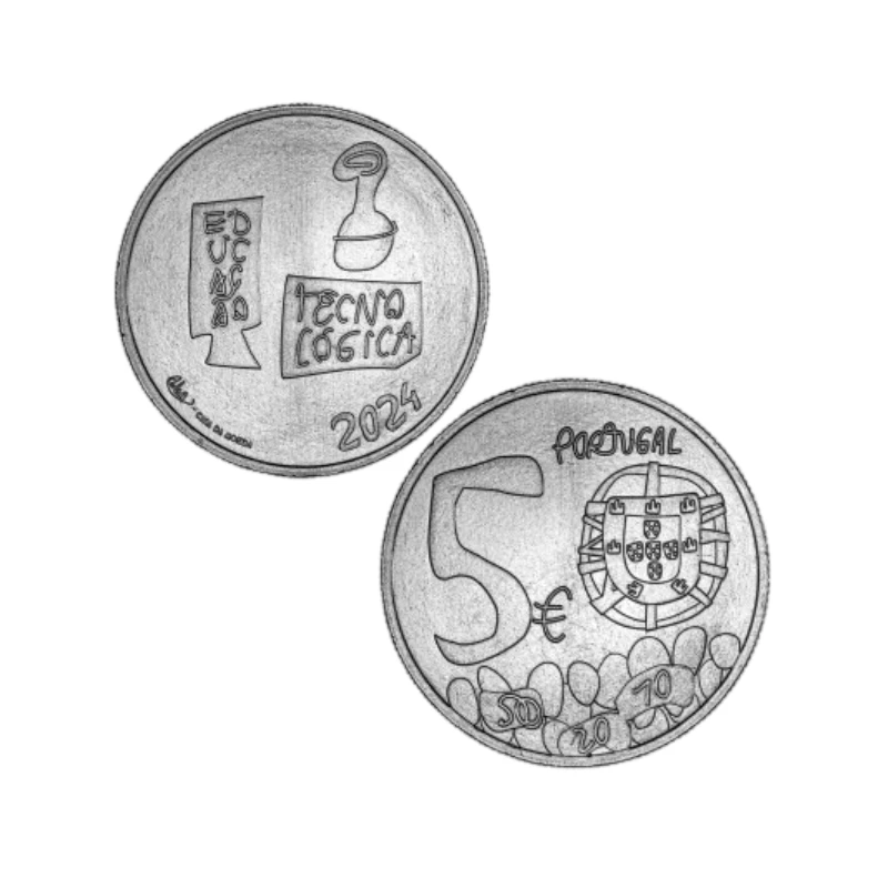 Portugal 2024 – Conhecimento – 5€ UNC  