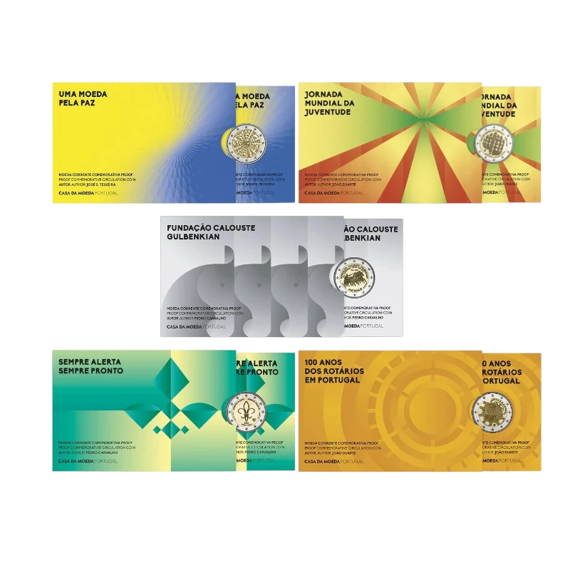 Portugal –Pack Promoção – 2€ Proof