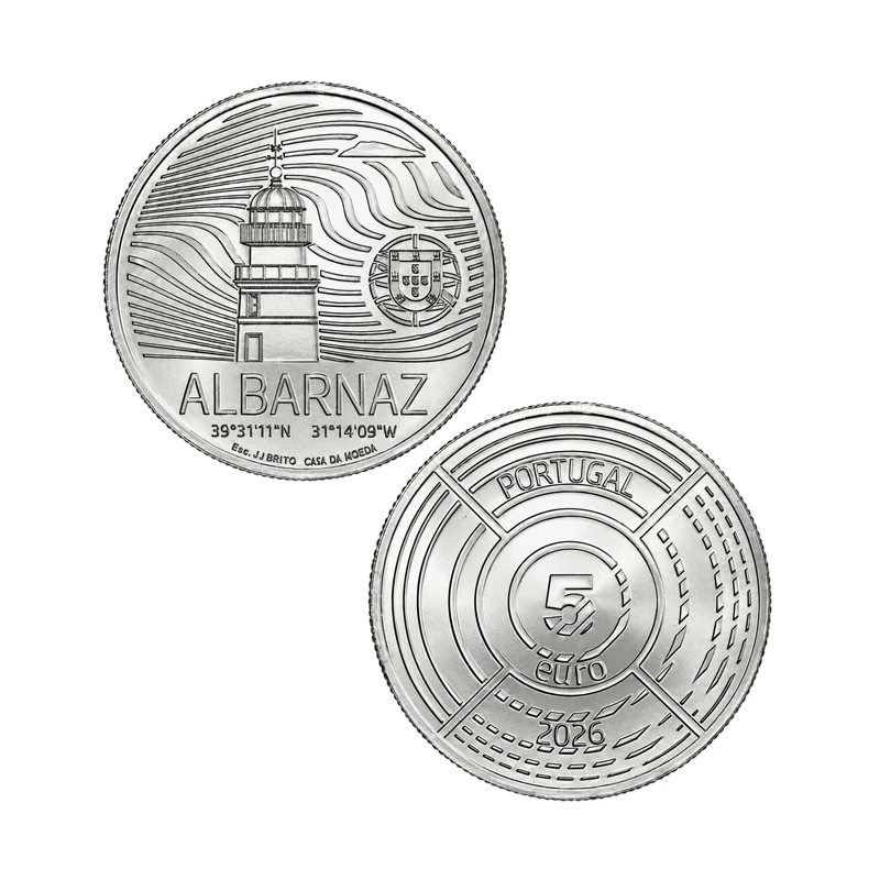 [PRE]Portugal 2026 – Albarnaz – 5€ UNC