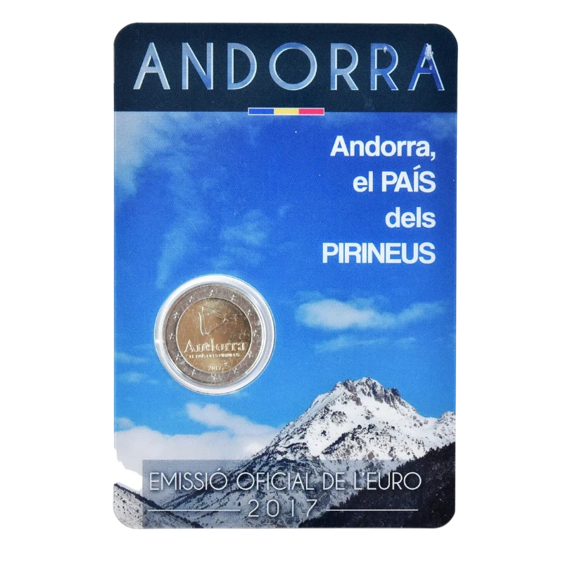 Andorra 2017– o país dos Pirinéus – 2€50:86