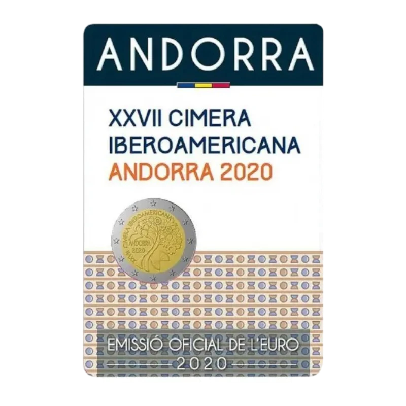 Andorra 2020 – Cimeira Ibero-Americana – 2€  53:89