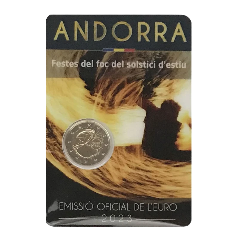 Andorra 2023 – Solstício de Verão – 2€ 58:94