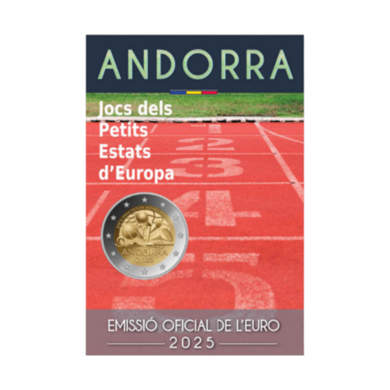 Andorra 2025 – Jogos Pequenos Estados - 2€