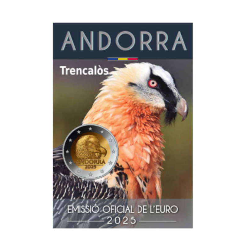 Andorra 2025 – Abutre-barbudo – 2€ 