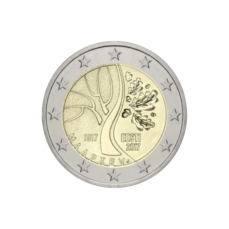 Estónia 2017 – Independência – 2€ 77:117