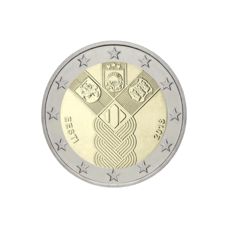 Estónia 2018 – Estados Bálticos – 2€ 78:118