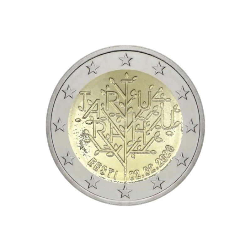 Estónia 2020 – Tratado de Paz de Tartu – 2€83:123