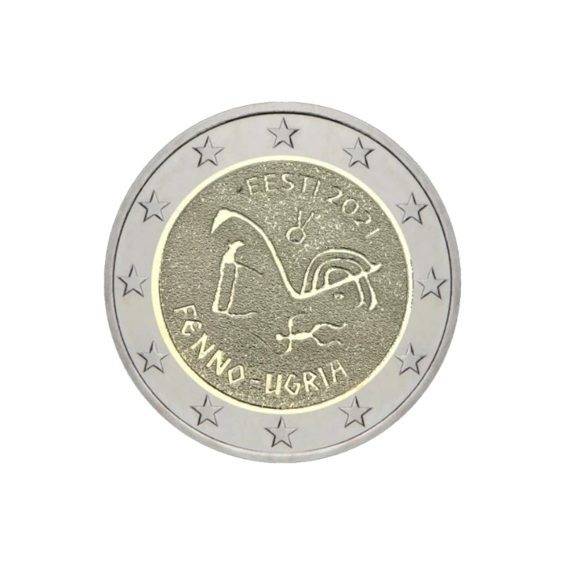 Estónia 2021 – Povos Fino-Úgricos – 2€90:132