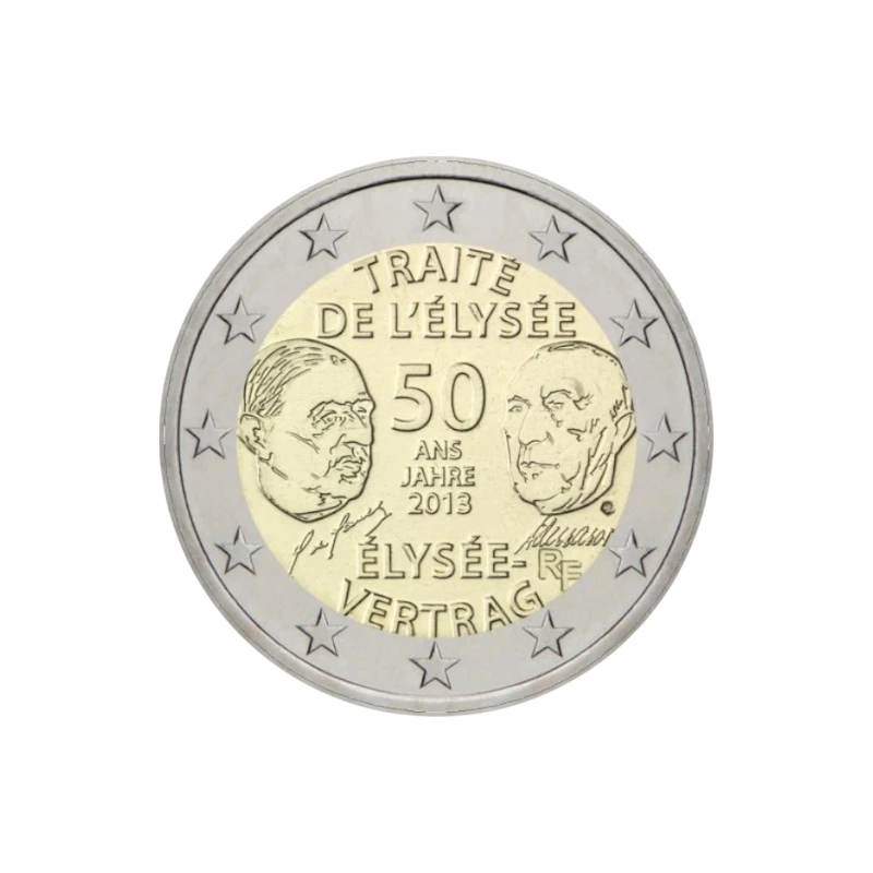 Franca 2013 – Tratado do Eliseu– 2€  100:143