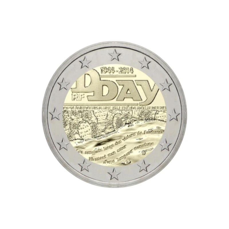 Franca 2014 – Normandia – Dia D– 2€  101:144