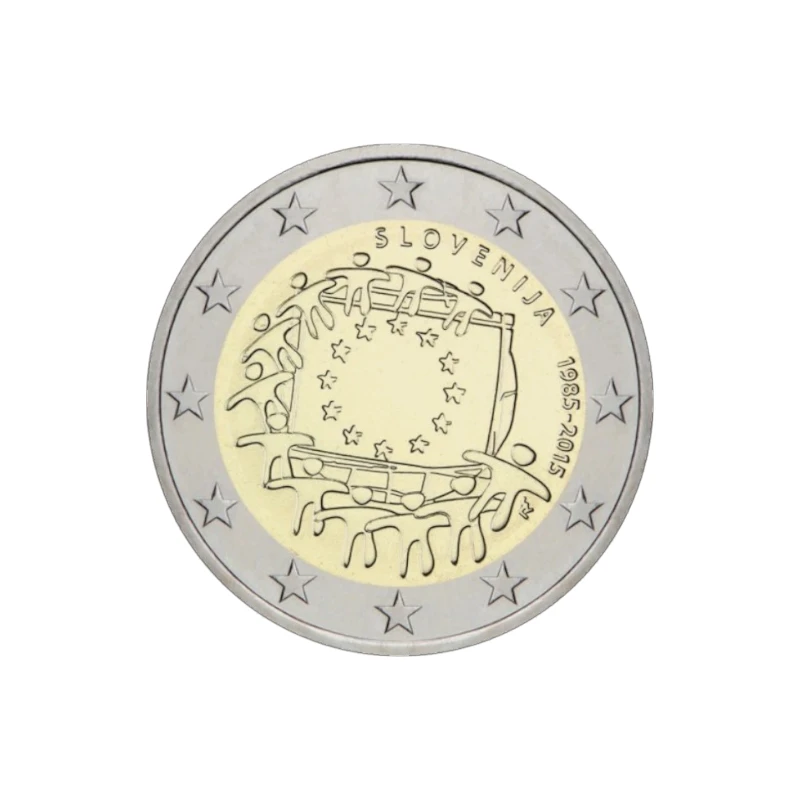 Eslovenia 2015 –Bandeira UE– 2€ 128:174