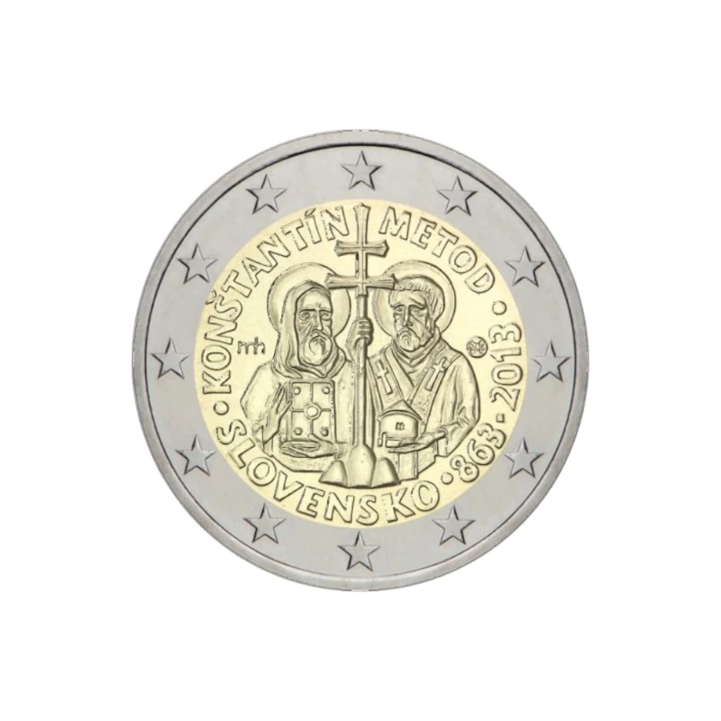 Eslovaquia 2013 – Constantino e Metódio – 2€143:189