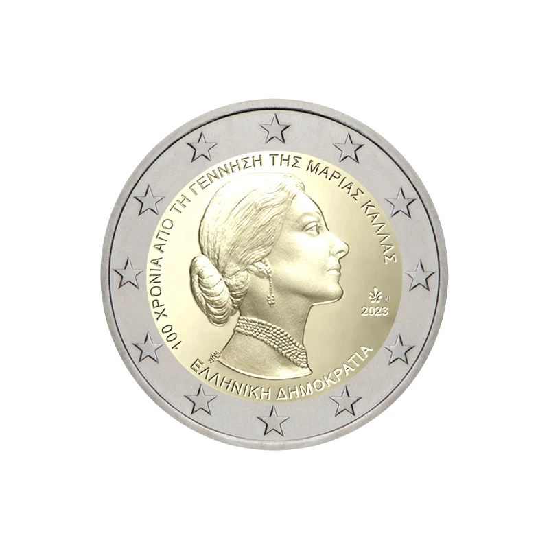 Grécia 2023 – Maria Callas – 2€ 183:229