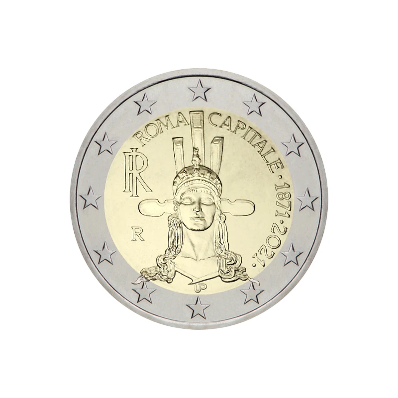 Itália 2021 – Roma – 2€   219:265