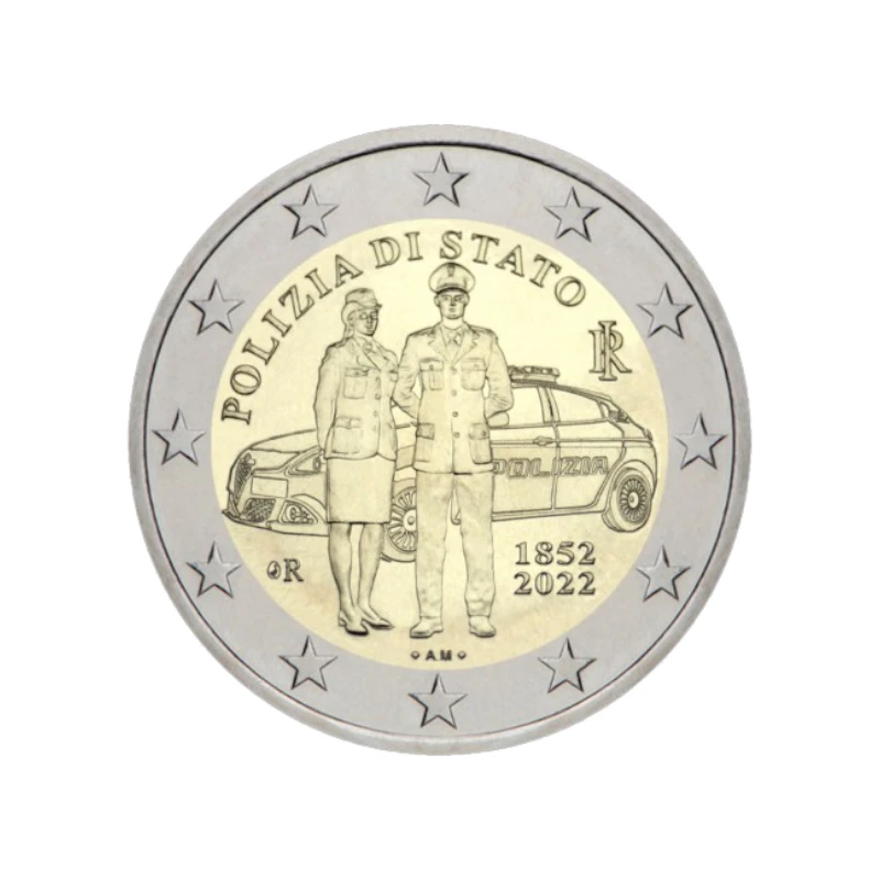 Itália 2022 – Polícia Nacional – 2€ 221:267