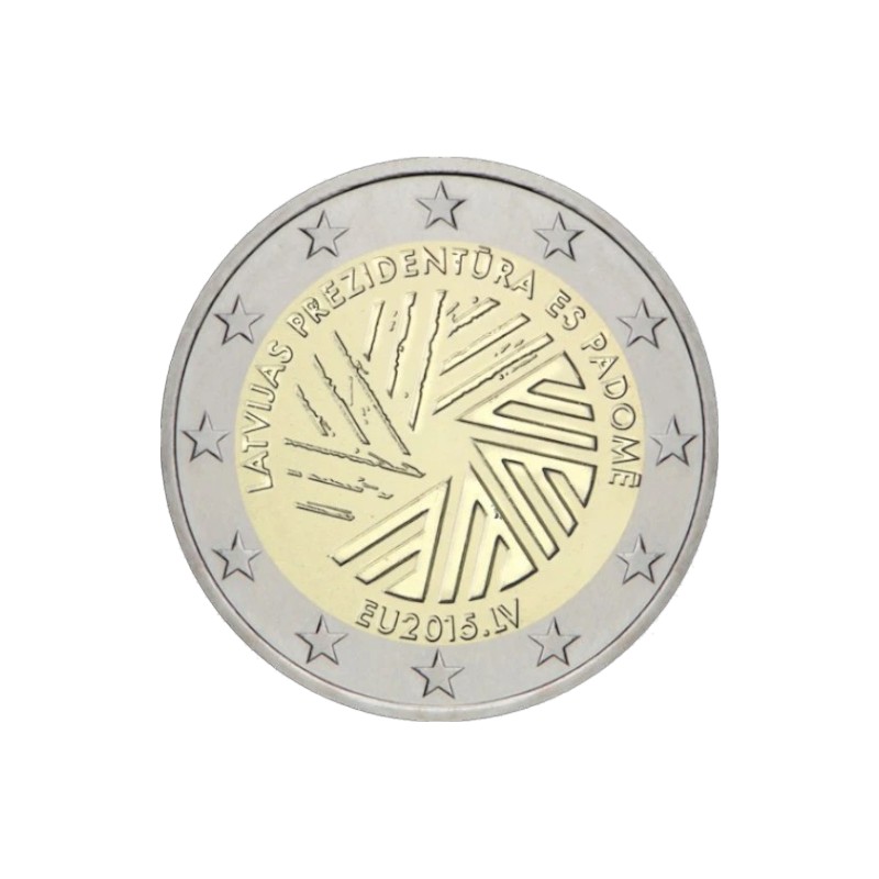 Letónia 2015 –Presidência UE – 2€     231:281