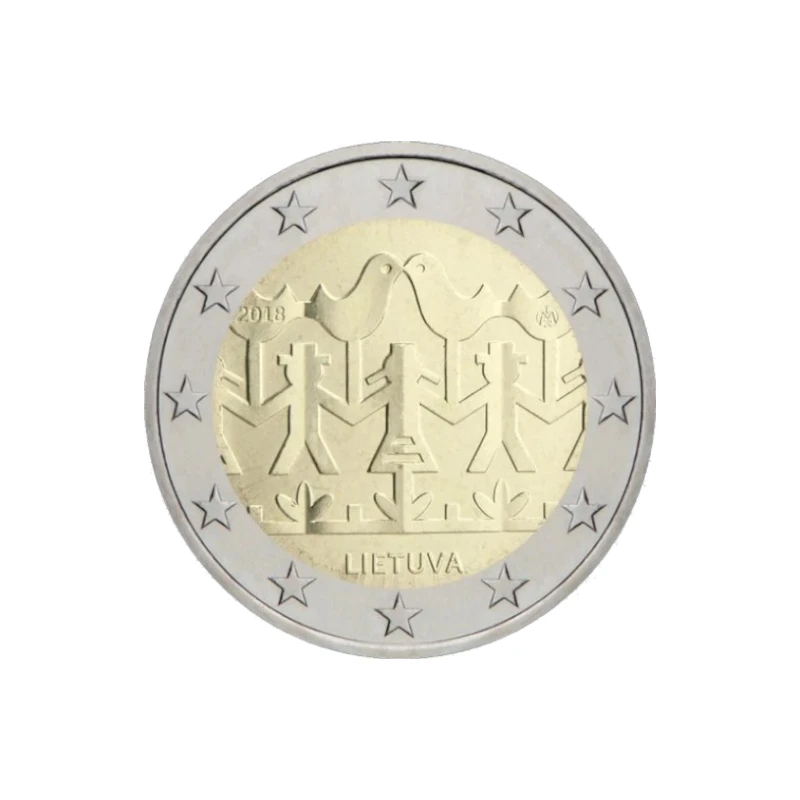 Lituânia 2018 – Canção e Dança – 2€   249:300