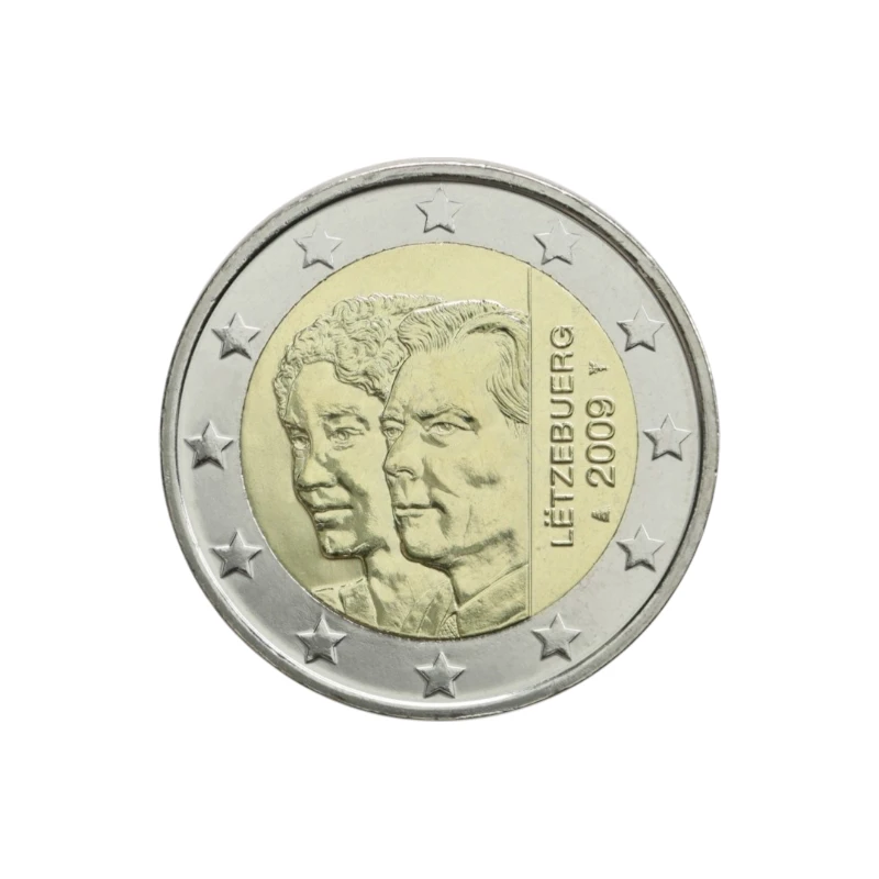 Luxemburgo 2009 – Grão-Duque Henri e Grã-Duquesa Charlotte – 2€263:316