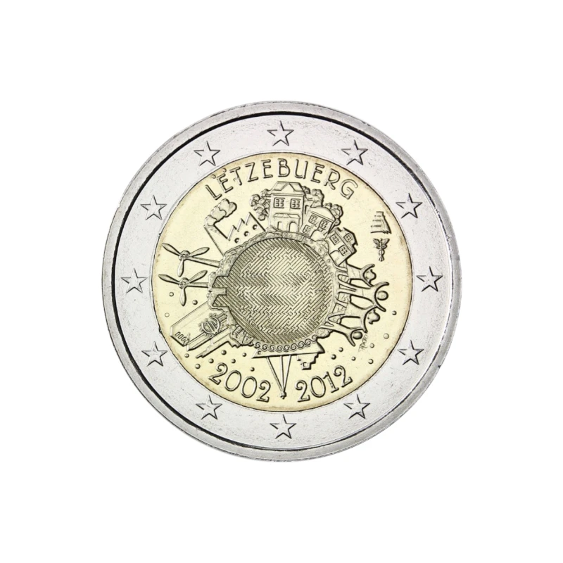 Luxemburgo 2012 – TYE – 2€ 266:319