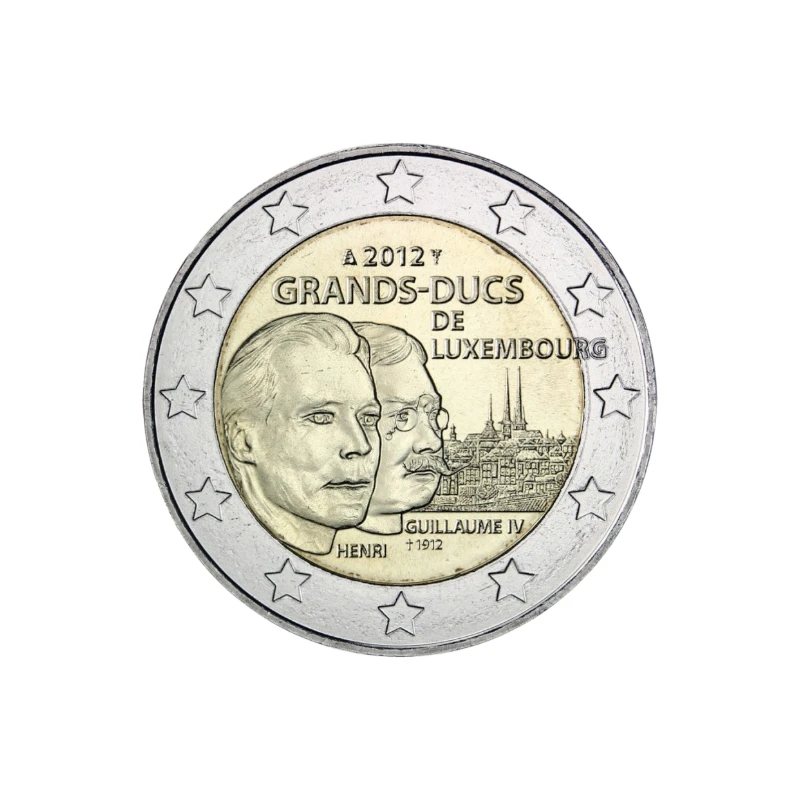 Luxemburgo 2012 – Morte de Guilherme IV – 2€267:320