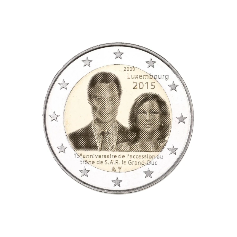 Luxemburgo 2015 – Ascensão ao Trono de S.R.H. o Grão-Duque – 2€273:326