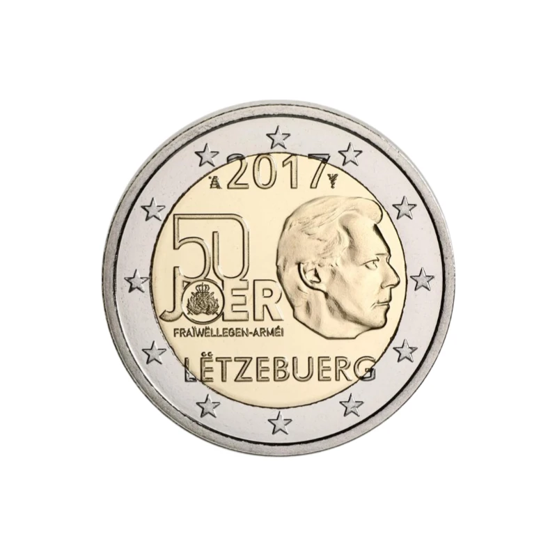 Luxemburgo 2017 –  Exército Luxemburguês – 2€276:329