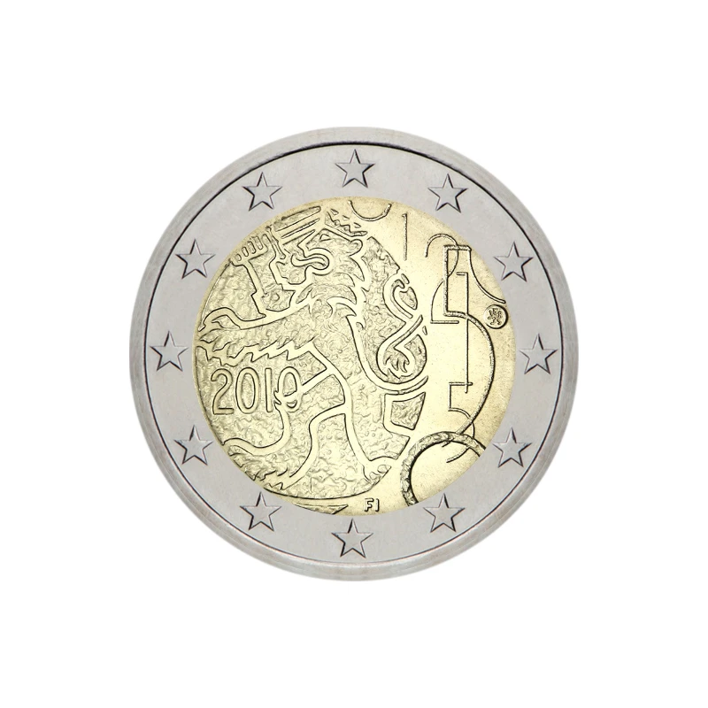 Finlândia 2010 – Moeda Finlandesa – 2€384:447