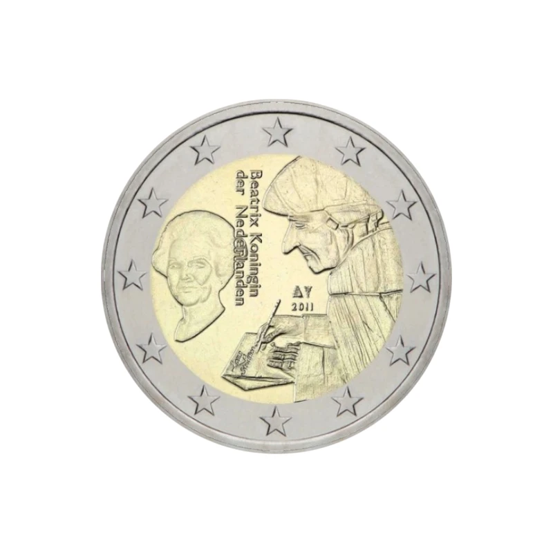 Holanda 2011 – Erasmo de Rotterdam 2€ 420:489