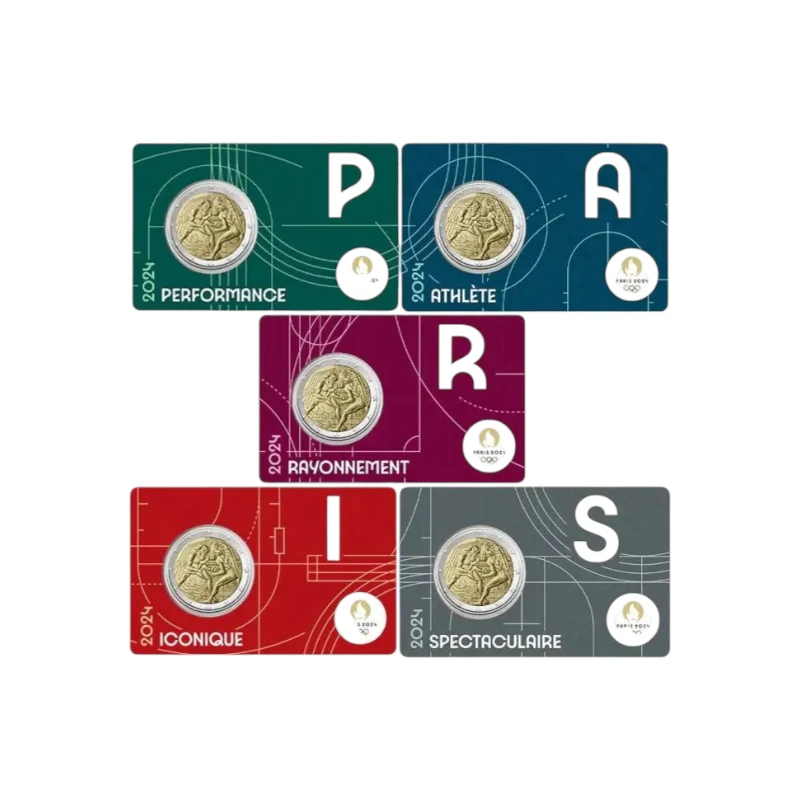 Franca 2024 – Jogos Olímpicos Paris 2024 – 2€   429:498