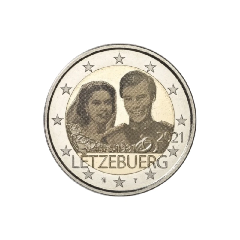 Luxemburgo 2021 – Casamento Grão-Duque Henri (Foto) – 2€ 432:506
