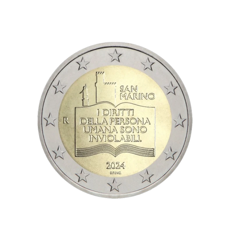 San Marino 2024 – Direitos dos Cidadãos – 2€460:534