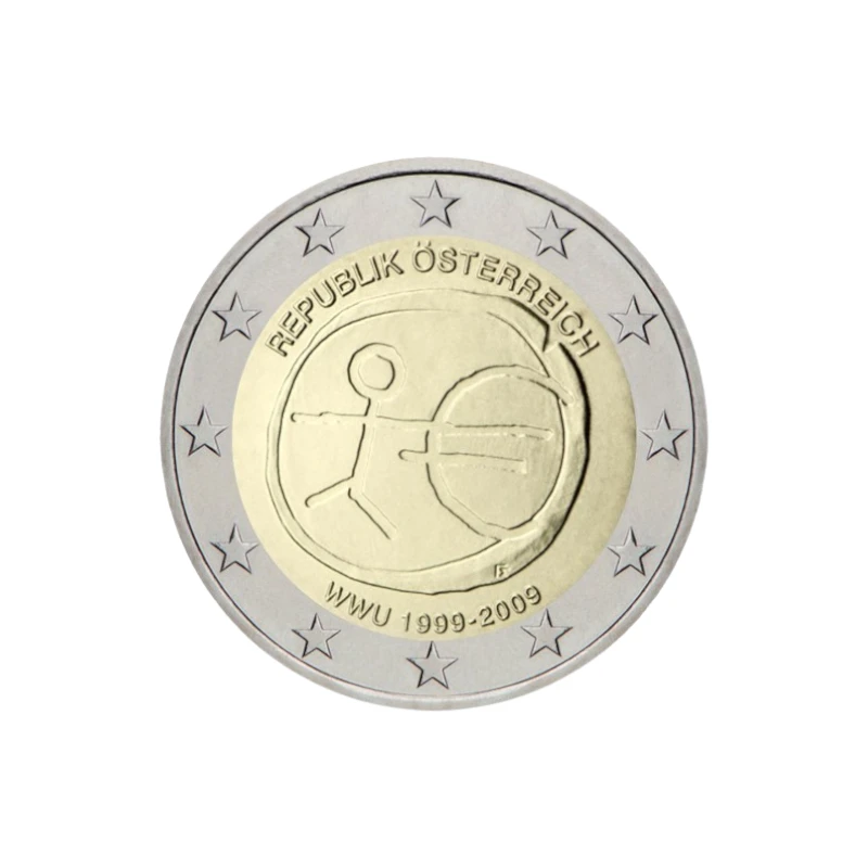 Áustria 2009 – EMU 2€ 5:6