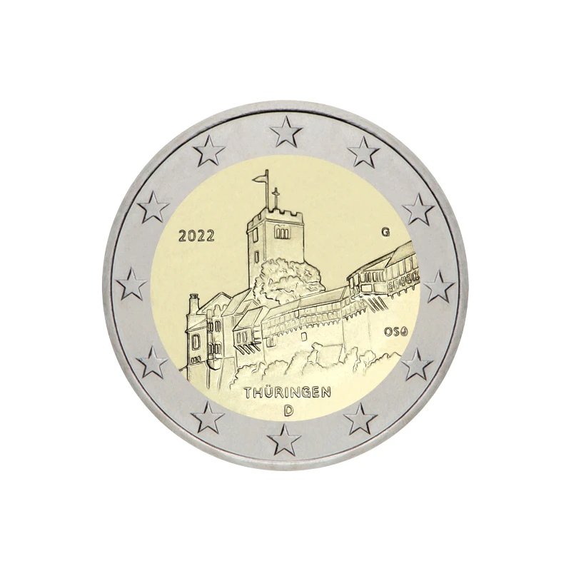 Alemanha 2022 – Turingia  – 2€518:607