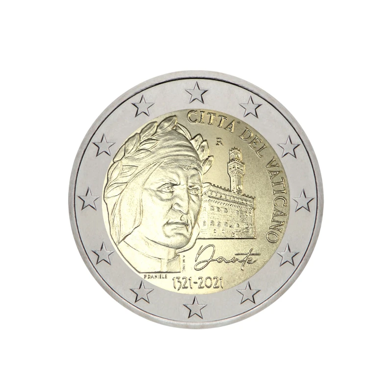 Vaticano 2021 – Dante Alighieri – 2€ 703:889